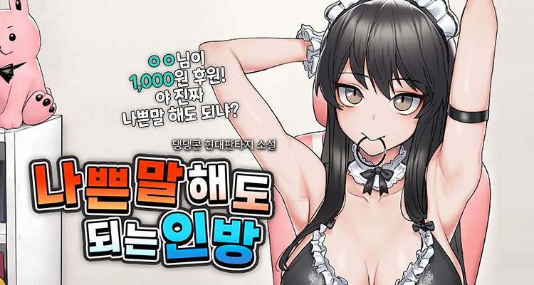 나쁜말 해도 되는 인방 설명 이미지